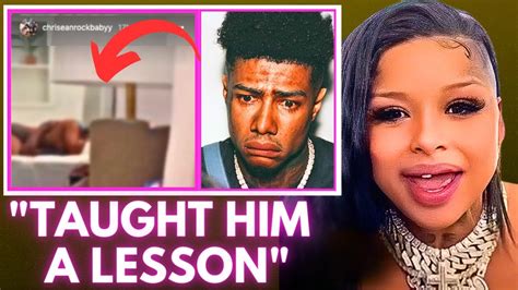 chrissean sex tape|Chrisean Rock Allegedly Leaks Sex Tape With Blueface